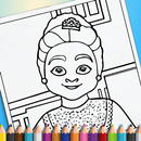 Grandma Drawing Color Book aplikacja