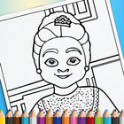 Grandma Drawing Color Book ikona