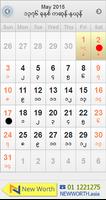 Myanmar Calendar 2015 captura de pantalla 2