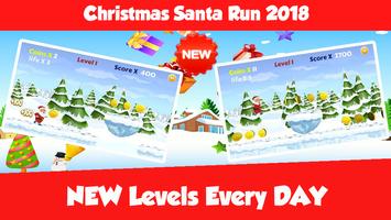 Christmas Santa Run 2018 Game ảnh chụp màn hình 2