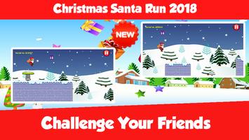 Christmas Santa Run 2018 Game captura de pantalla 3