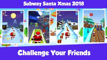 Subway Santa Xmas 2018 syot layar 3