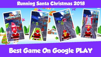 Running Santa Christmas 2018 Game Cartaz