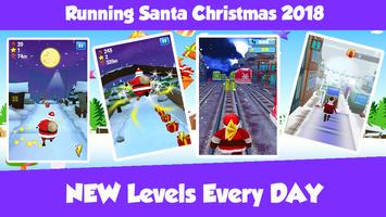 Running Santa Christmas 2018 Game capture d'écran 2