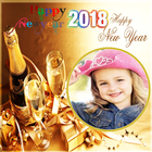 Happy New Year 2018 Photo Frames icône