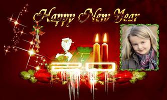 Happy New Year 2018 Photo Frames captura de pantalla 3