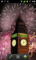 برنامه‌نما new year fireworks wallpaper عکس از صفحه