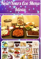 New years eve menu ideas poster
