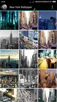 New York Wallpaper Affiche