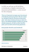 2014 Report to Policyholders screenshot 3