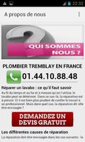 Plombier Tremblay en France capture d'écran 3