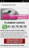 Plombier Vanves syot layar 3