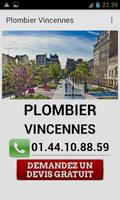 Plombier Vincennes poster