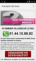 Plombier Villeneuve le Roi 스크린샷 3