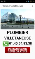 Plombier Villetaneuse الملصق