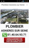 Plombier Asnières sur Seine poster