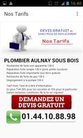 Plombier Aulnay sous Bois скриншот 2