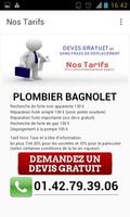 Plombier Bagnolet syot layar 2