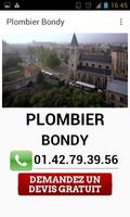 Poster Plombier Bondy