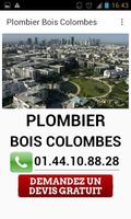 Plombier Bois Colombes постер