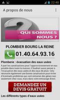 Plombier Bourg La Reine تصوير الشاشة 2