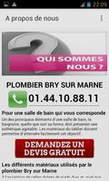 Plombier Bry sur Marne اسکرین شاٹ 3