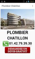 Plombier Chatillon Plakat