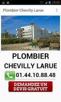 Plombier Chevilly Larue plakat