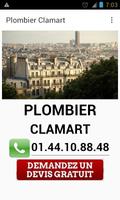 Plombier Clamart постер
