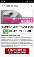 Plombier Clichy sous Bois screenshot 3