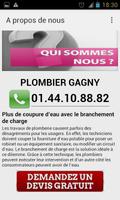 Plombier Gagny screenshot 3