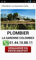 Plombier La Garenne Colombes постер