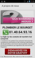 Plombier Le Bourget syot layar 3