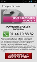 Plombier Le Plessis Robinson syot layar 3