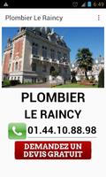 Plombier Le Raincy Plakat