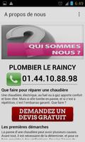 Plombier Le Raincy اسکرین شاٹ 3