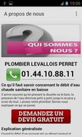 Plombier Levallois Perret اسکرین شاٹ 3