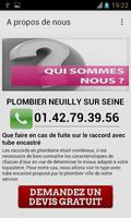 Plombier Neuilly sur Seine syot layar 3