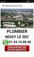 Plombier Noisy le Sec poster