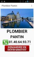 Plombier Pantin الملصق