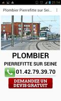 Poster Plombier Pierrefitte sur Seine