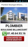 Plombier Boulogne Billancourt poster