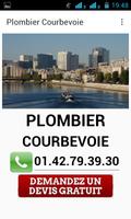 Plombier Courbevoie الملصق