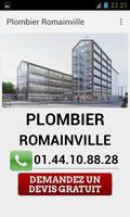 Plombier Romainville Affiche