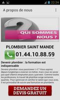 Plombier Saint Mande capture d'écran 3