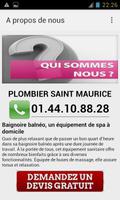 Plombier Saint Maurice 截图 3