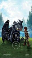 How to Train Your Dragon 2 Slide Unlock Screen Affiche