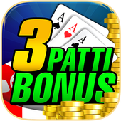 Teen Patti Bonus(Offline Game) icon
