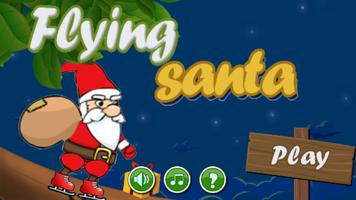 Flying Santa Affiche