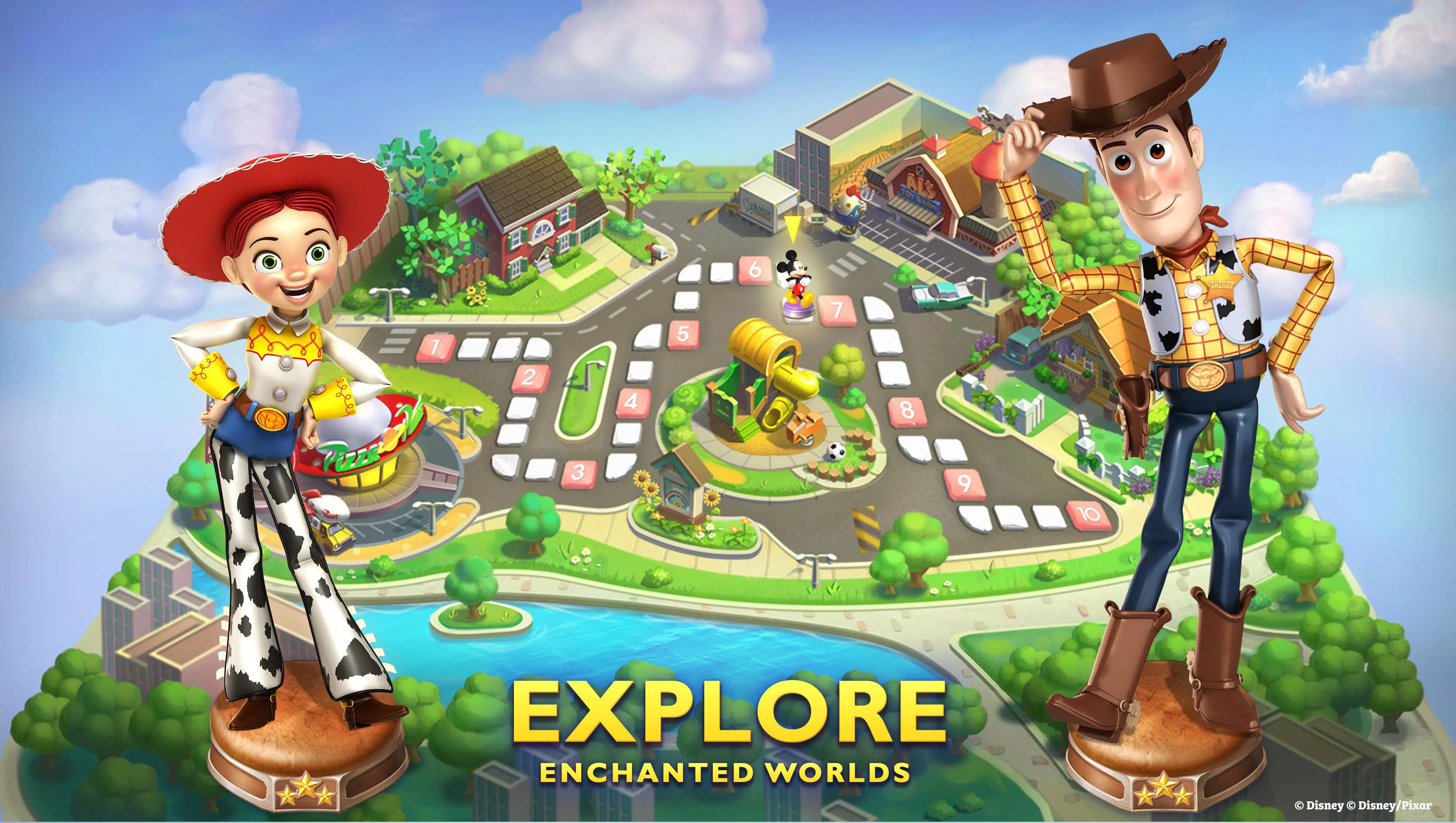 Android向けのディズニーマジカルダイス エンチャンテッド ボード ゲーム Apkをダウンロードしましょう